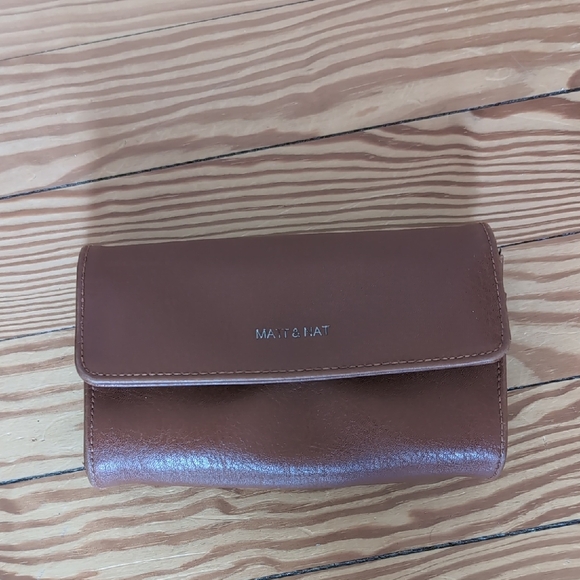 Matt & Nat Handbags - Matt & Nat Brown Clutch